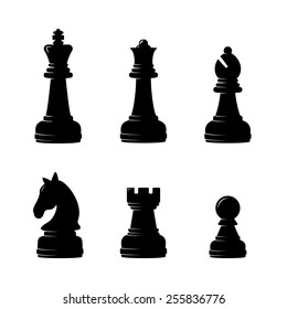 Chess icon. Set of Chess. Vector Illustration eps10