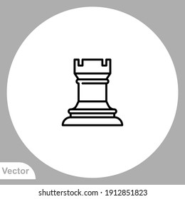 Chess icon sign vector,Symbol, logo illustration for web and mobile