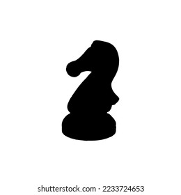 Chess icon. Simple style chess tournament poster background symbol. Chess brand logo design element. Chess t-shirt printing. Vector for sticker.