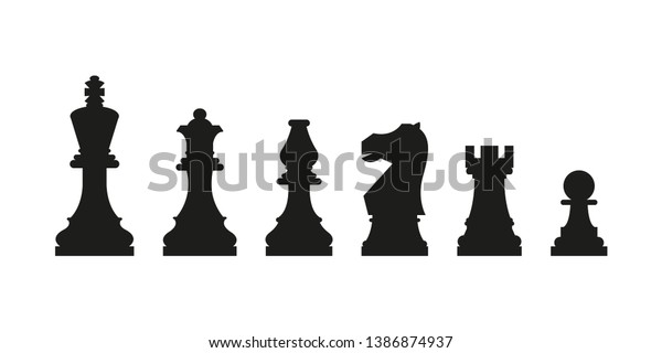 Chess icon. Simple\
vector illustration.