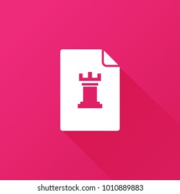 chess icon. sport sign