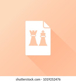chess icon. sport sign
