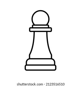 Chess icon, Strategy, Checkmate. Vector illustration