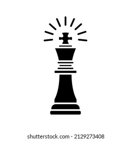 Chess icon, Strategy, Checkmate. Vector illustration