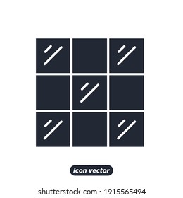Chess icon. Chess Strategy symbol template for graphic and web design collection logo vector illustration