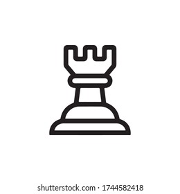Chess Icon In Trendy Design Vector Eps 10