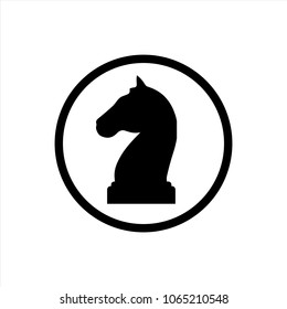 Chess icon in trendy flat style isolated on background. Chess icon page symbol for your web site design  logo, app, UI. Vector EPS10