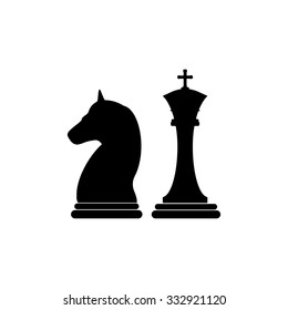 Chess icon vector