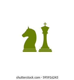 Chess icon vector