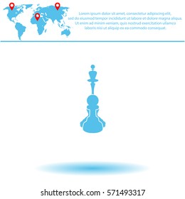 Chess  icon. Vector design. 