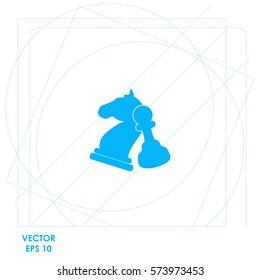 Chess  icon. Vector design.