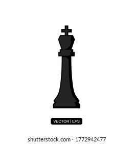 Chess icon vector illustration logo template for many purpose.