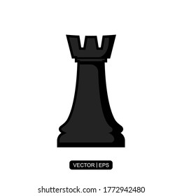 Chess icon vector illustration logo template for many purpose.