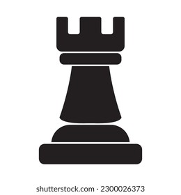 chess icon vector illustration logo design