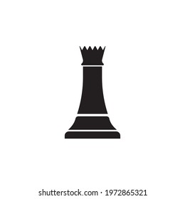 Chess icon Vector Illustration on the white background.