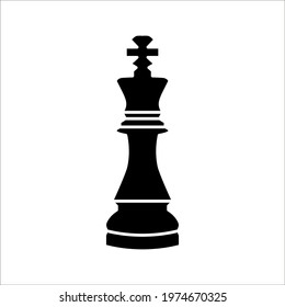 Chess icon Vector Illustration on the white background. color editable eps 10