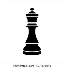 Chess icon Vector Illustration on the white background. color editable eps 10