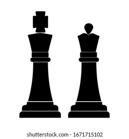 chess icon vector illustration sign symbol