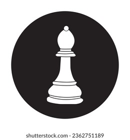 Chess icon vector illustration symbol design