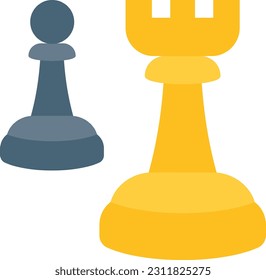 Chess icon vector image. Suitable for mobile application web application and print media.