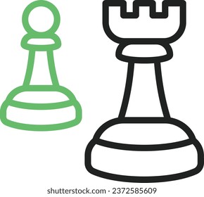 Chess icon vector image. Suitable for mobile application web application and print media.