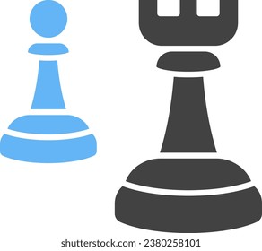 Chess icon vector image. Suitable for mobile application web application and print media.