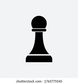 Chess icon vector logo illustration
