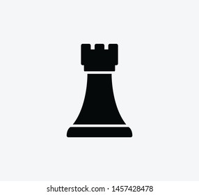 Chess icon vector logo template illustration 