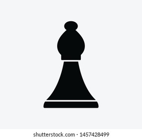 Chess icon vector logo template illustration 