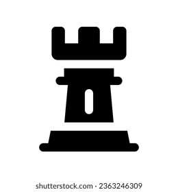 chess icon. vector icon for your website, mobile, presentation, and logo design.