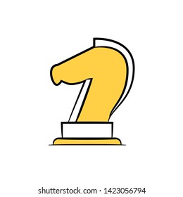 chess  icon yellow doodle theme