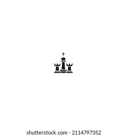 Chess icons  symbol vector elements for infographic web
