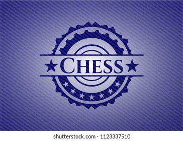 Chess with jean texture