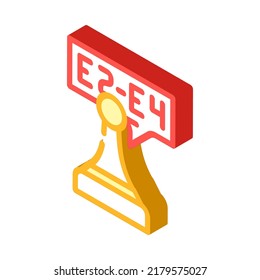 chess kids club isometric icon vector. chess kids club sign. isolated symbol illustration