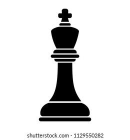 Similar Images, Stock Photos & Vectors of king chess piece icon on ...