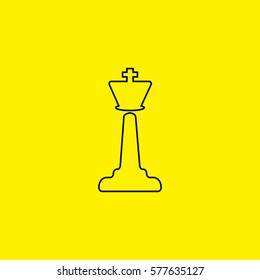 Chess king icon
