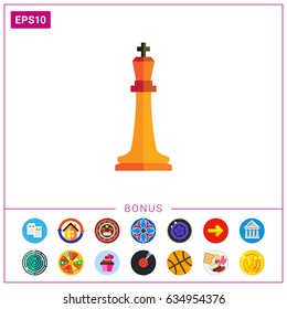 Chess king icon