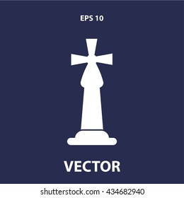 chess king icon. chess king sign
