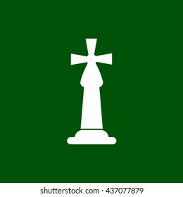 chess king icon. chess king sign