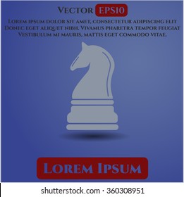 Chess knight icon
