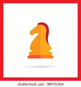 Chess knight icon
