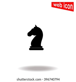 Chess Knight Icon.