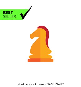 Chess knight icon