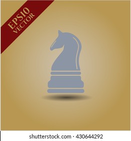 Chess knight icon