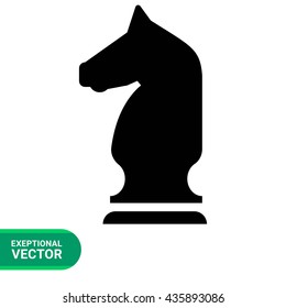 Chess knight icon