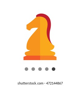 Chess knight icon