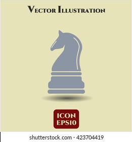 Chess knight symbol