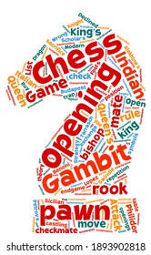 
chess knight word cloud red collage traps terms merch t-shirt poster