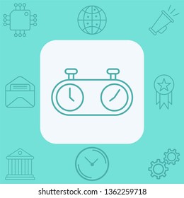 Chess lock vector icon sign symbol