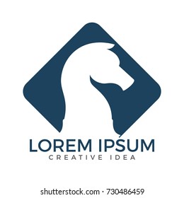 Chess logo for club or school. Sports and tournaments logo sign.